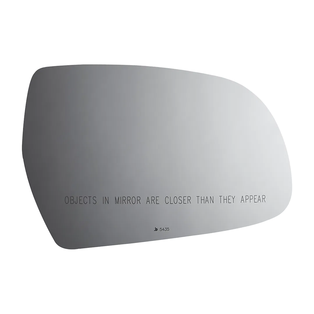 5435 – BURCO MIRROR Exterior Mirror Glass, OE Replacement Standard Mirror Non-Heated Without Turn Signal Indicator Co...